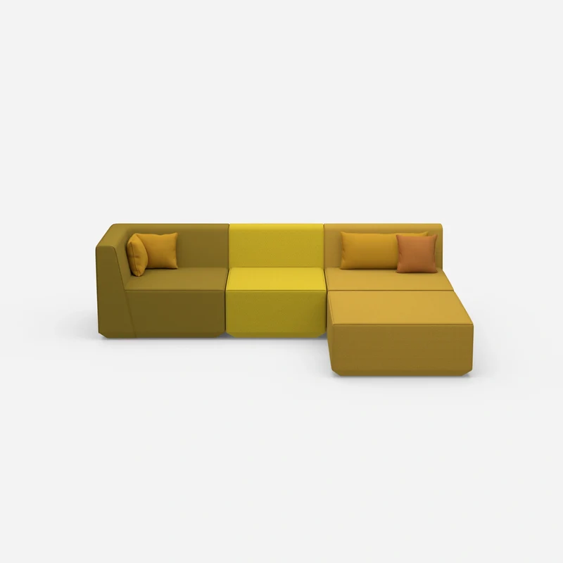 Hochwertiges modulares Ecksofa
