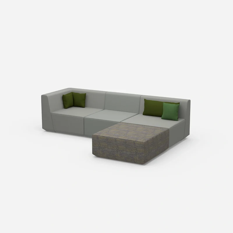 Hochwertiges modulares Ecksofa