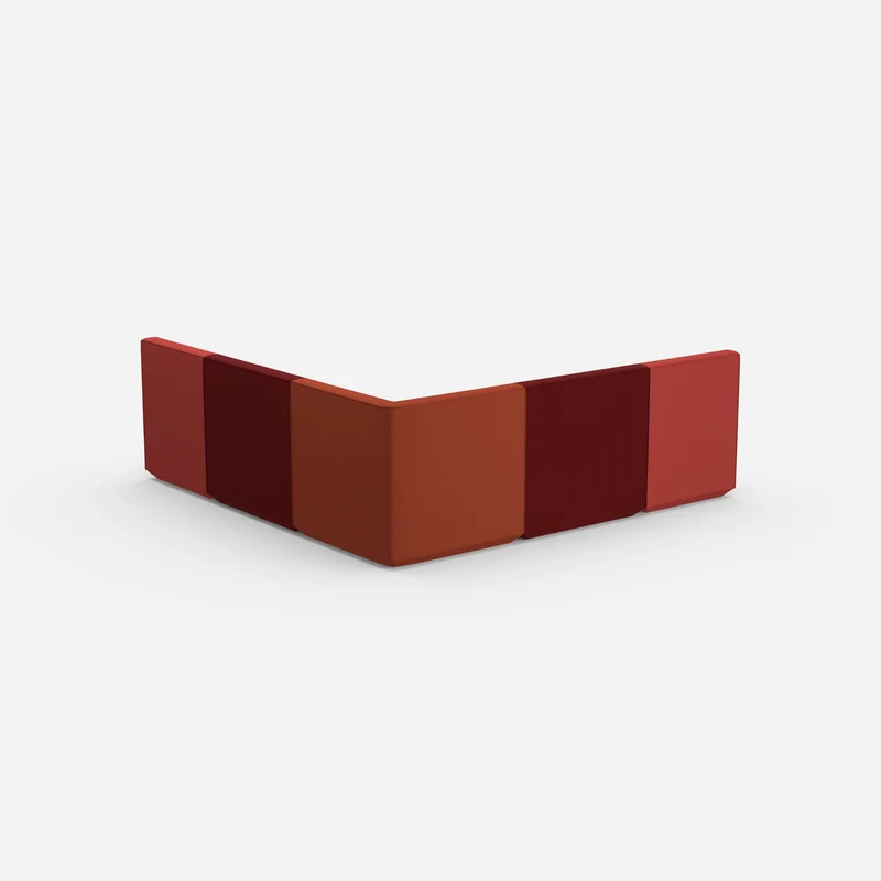 Gleichschenkeliges Sofa