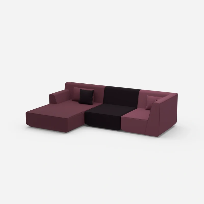 Gemütliches Ecksofa