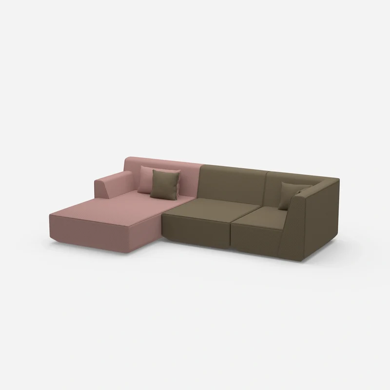 Gemütliches Ecksofa
