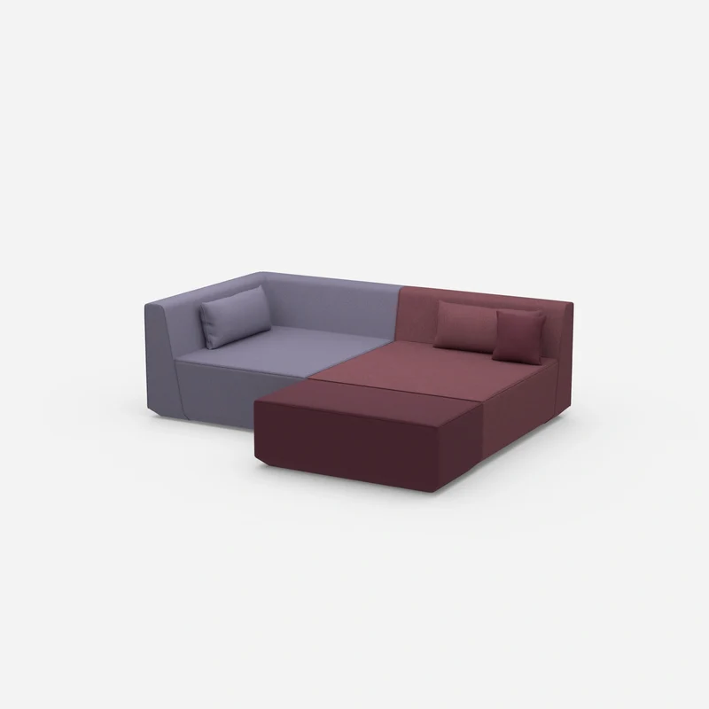 Eckcouch tiefe Sitzfläche