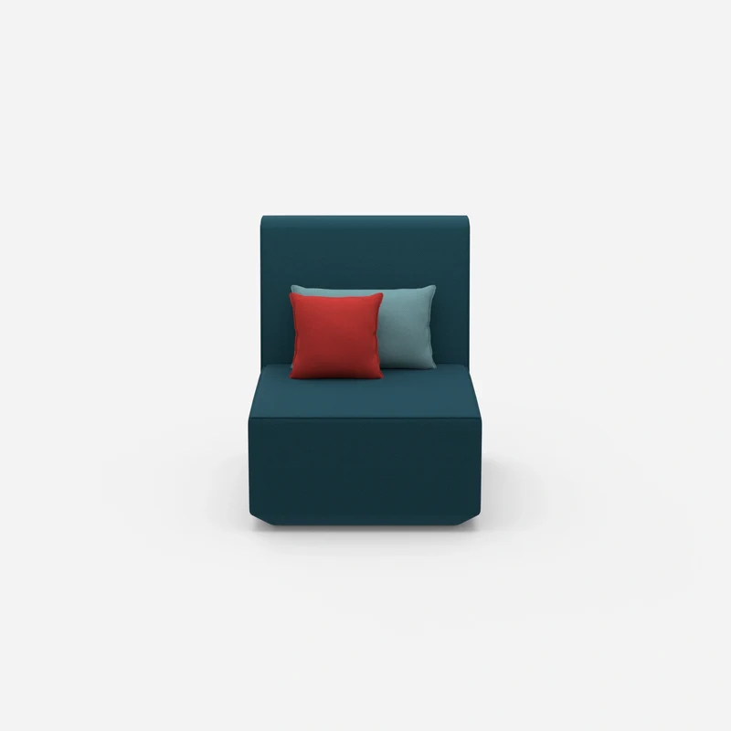 Sessel blau