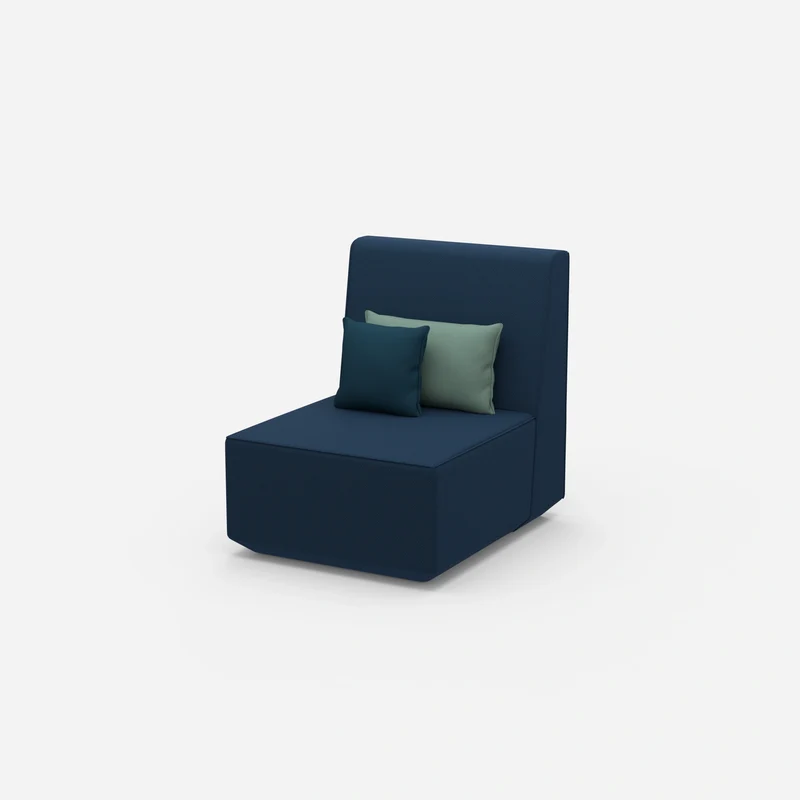 Sessel blau