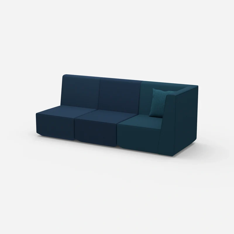 3 Sitzer Sofa hohe Rückenlehne