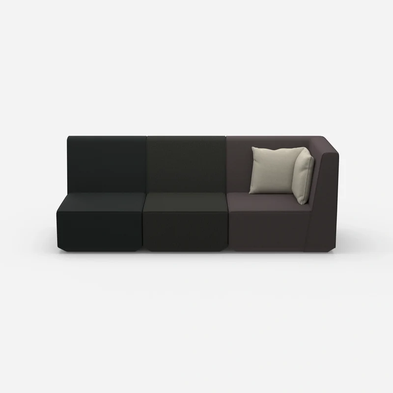 3 Sitzer Sofa hohe Rückenlehne