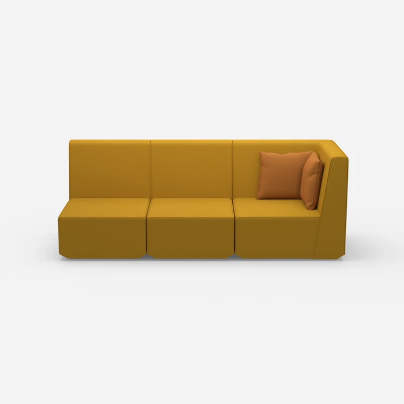 3 Sitzer Sofa hohe Rückenlehne