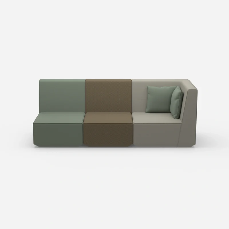3 Sitzer Sofa hohe Rückenlehne