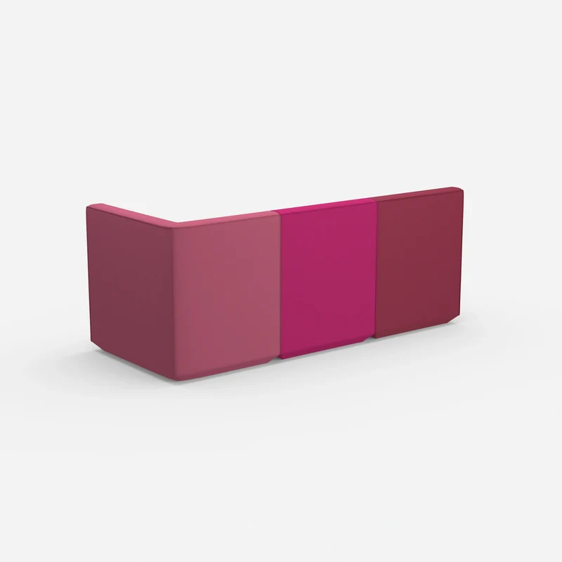 Sofa 3 Sitzer mit hoher Rückenlehne