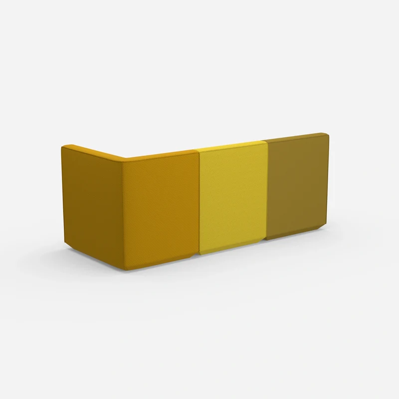 Sofa 3 Sitzer mit hoher Rückenlehne