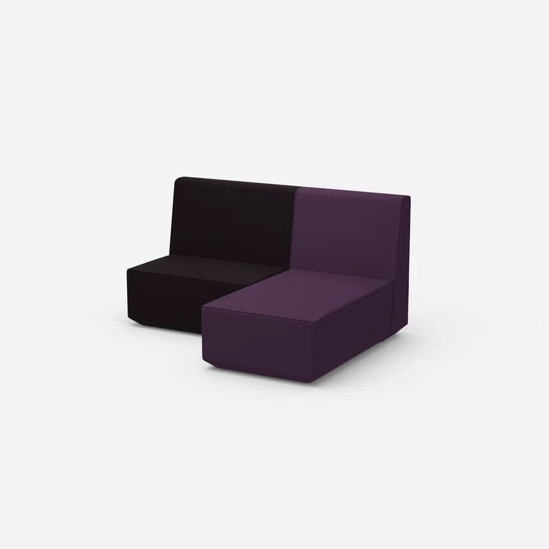 Kleine Couch mit hoher Rückenlehne