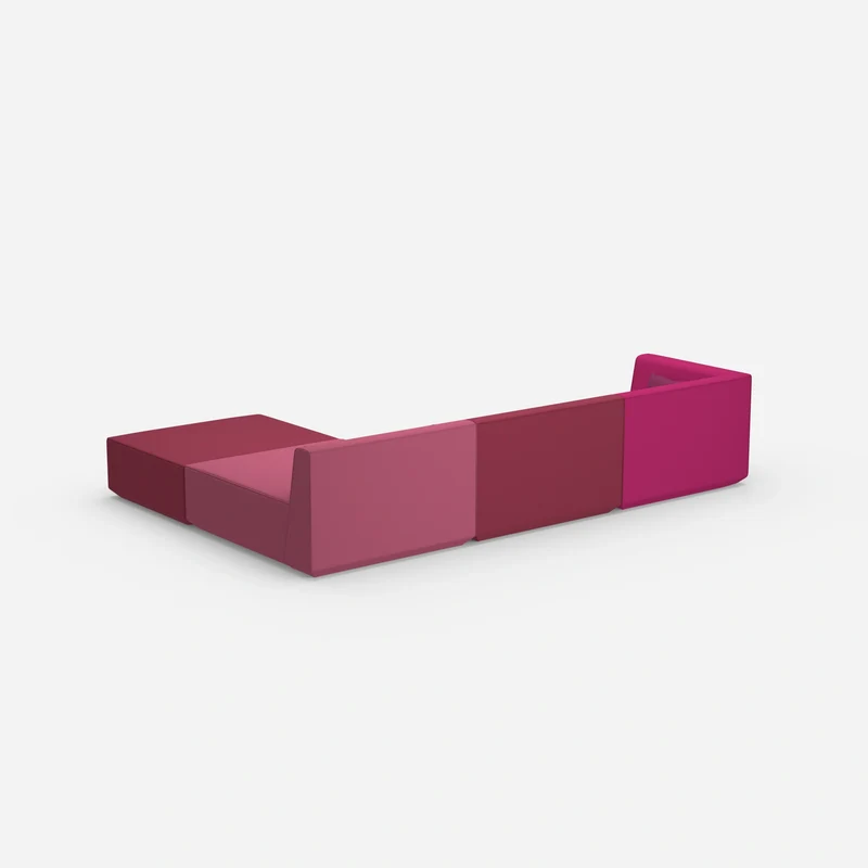 Modulares Ecksofa groß zum Schlafen