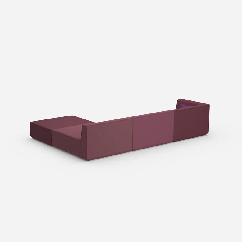 Modulares Ecksofa groß zum Schlafen