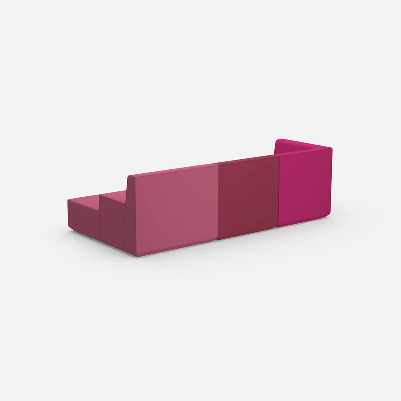 Modernes breites Ecksofa