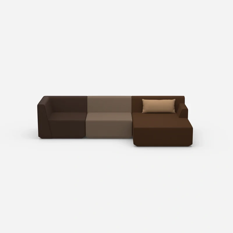Eckcouch modern 320 cm breit