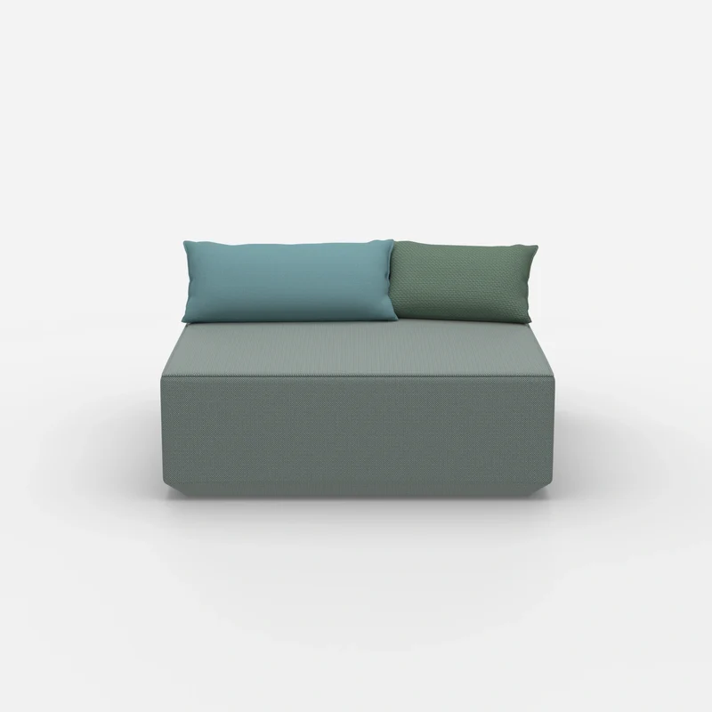 Sitzpouf türkis