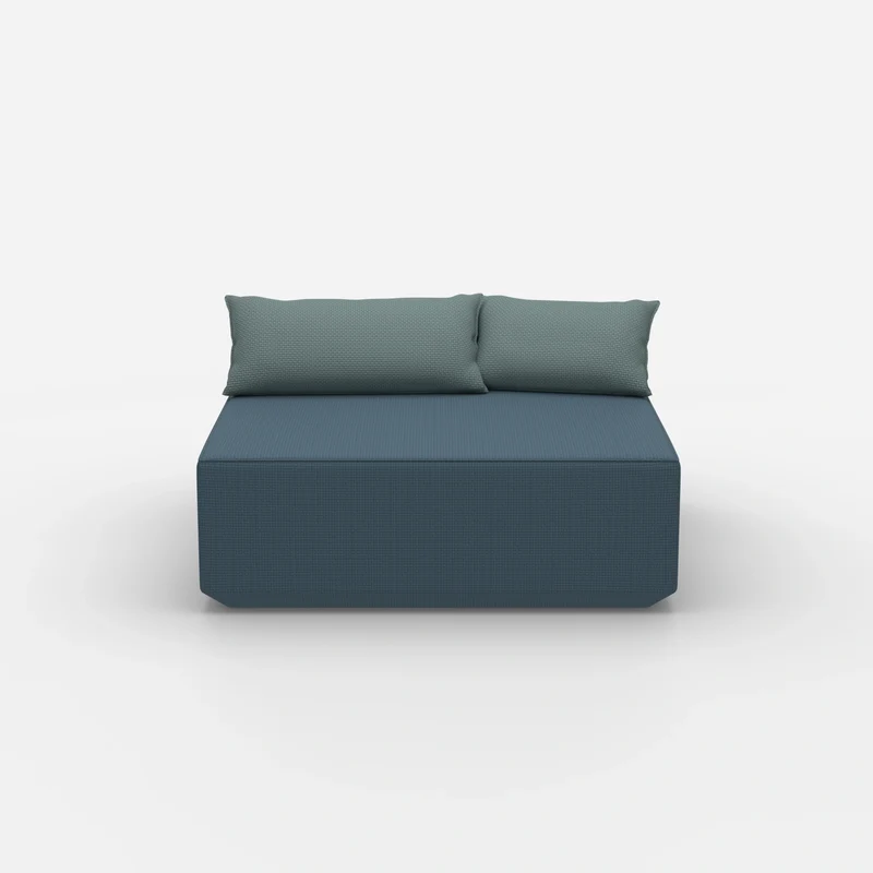 Sitzpouf türkis