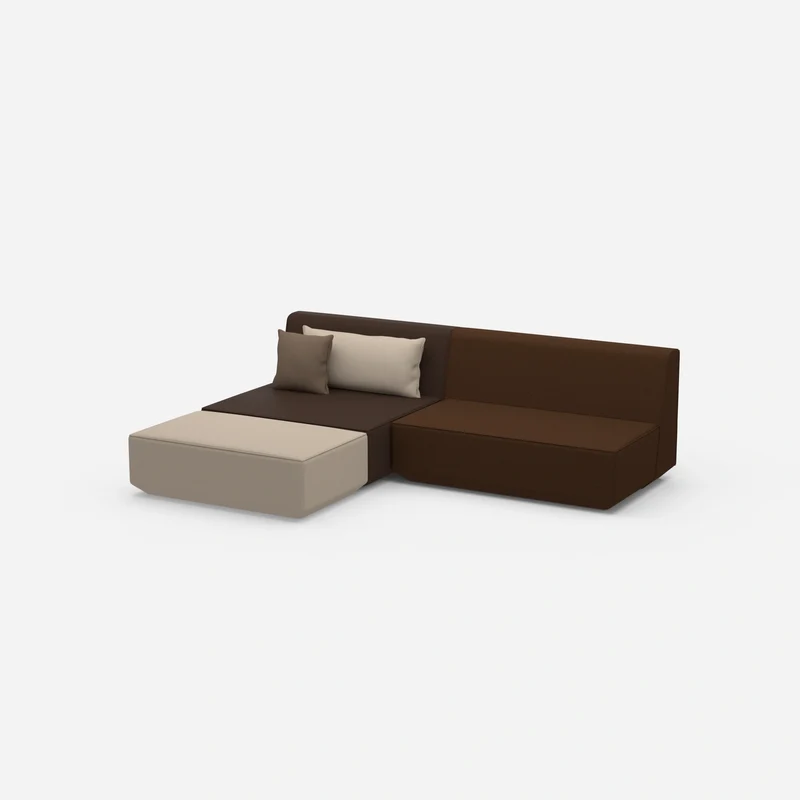 Sofaecke ohne Armlehne
