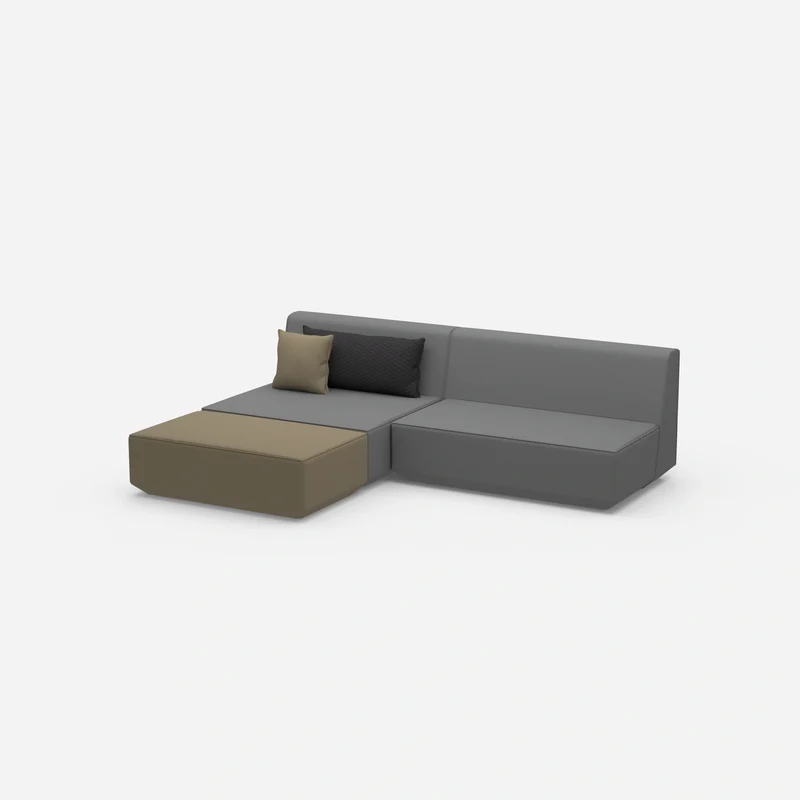 Sofaecke ohne Armlehne