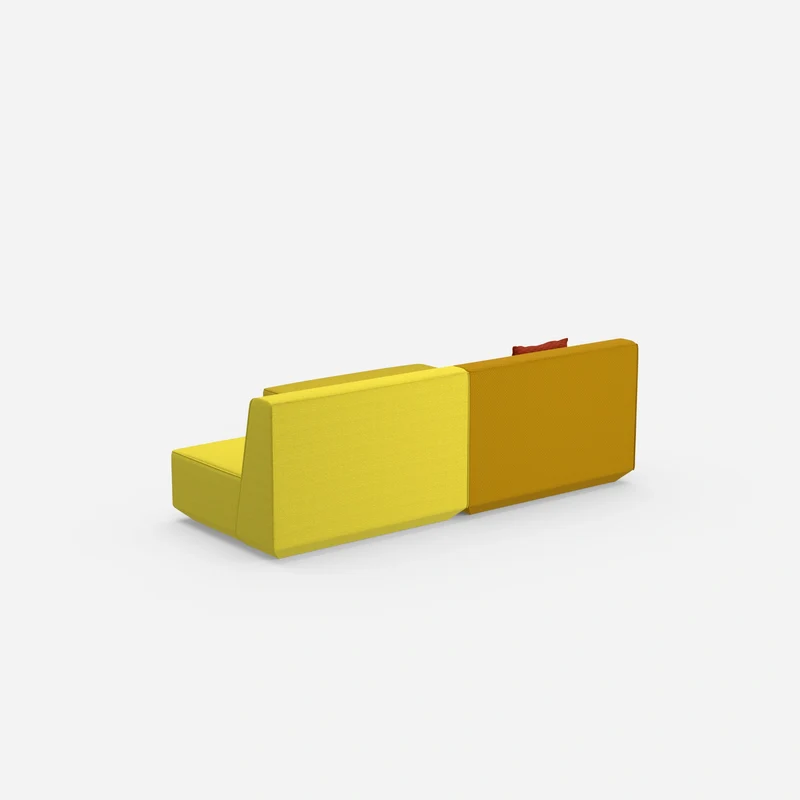 Modulares Ecksofa ohne Armlehne