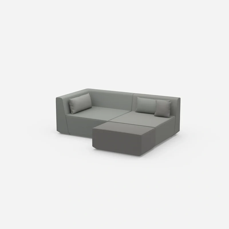 Tiefe Eckcouch