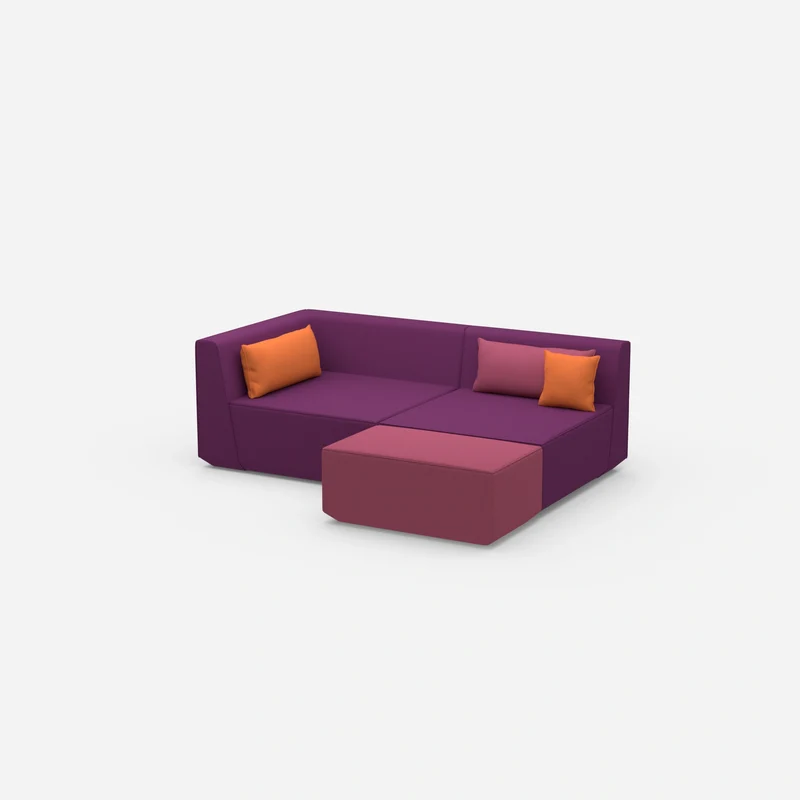 Tiefe Eckcouch