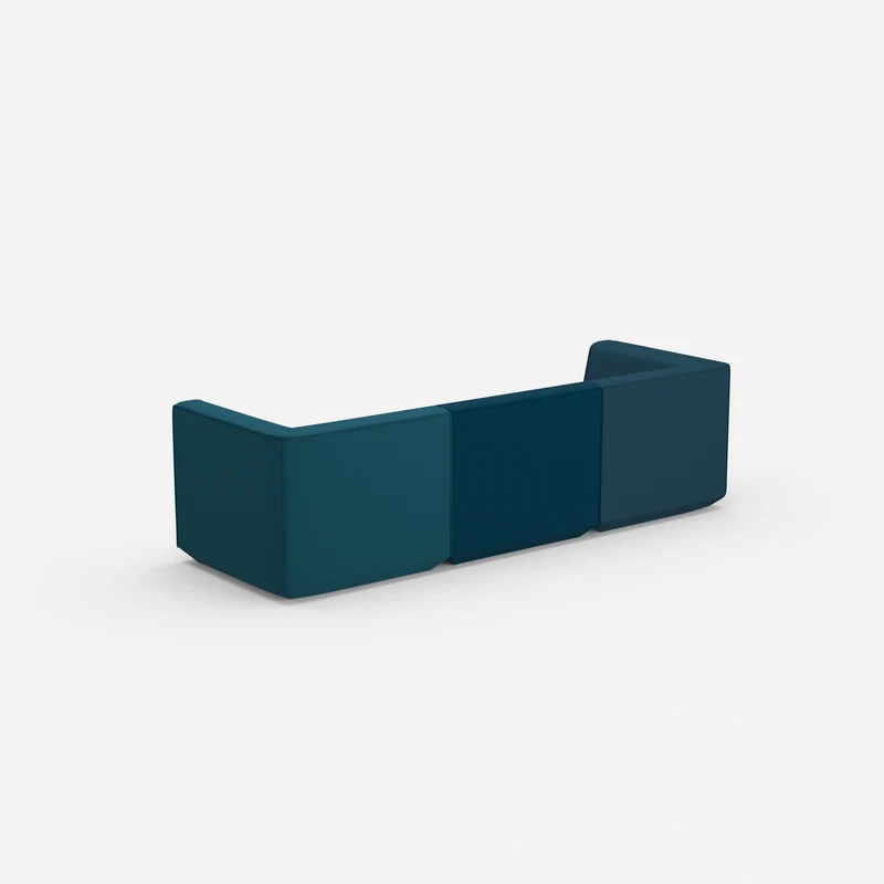 Modulares Sofa in Blau