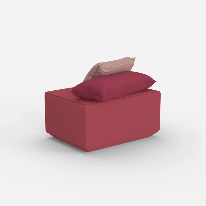 Pouf in Rosa