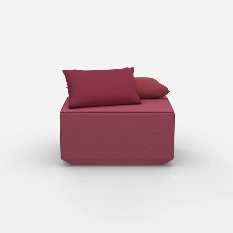 Pouf in Rosa