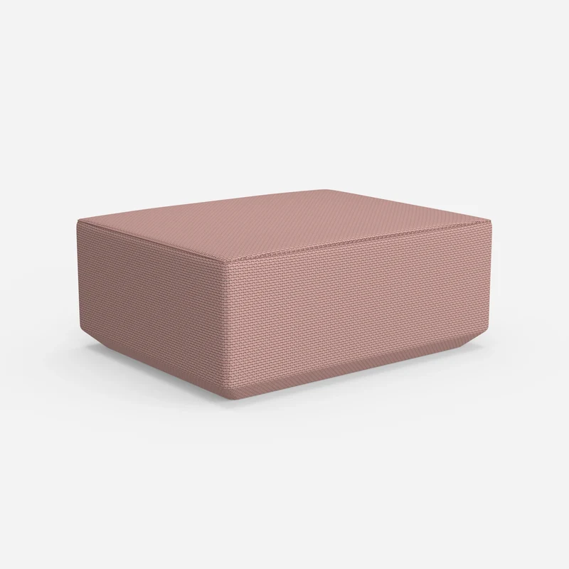 Moderner Pouf pink