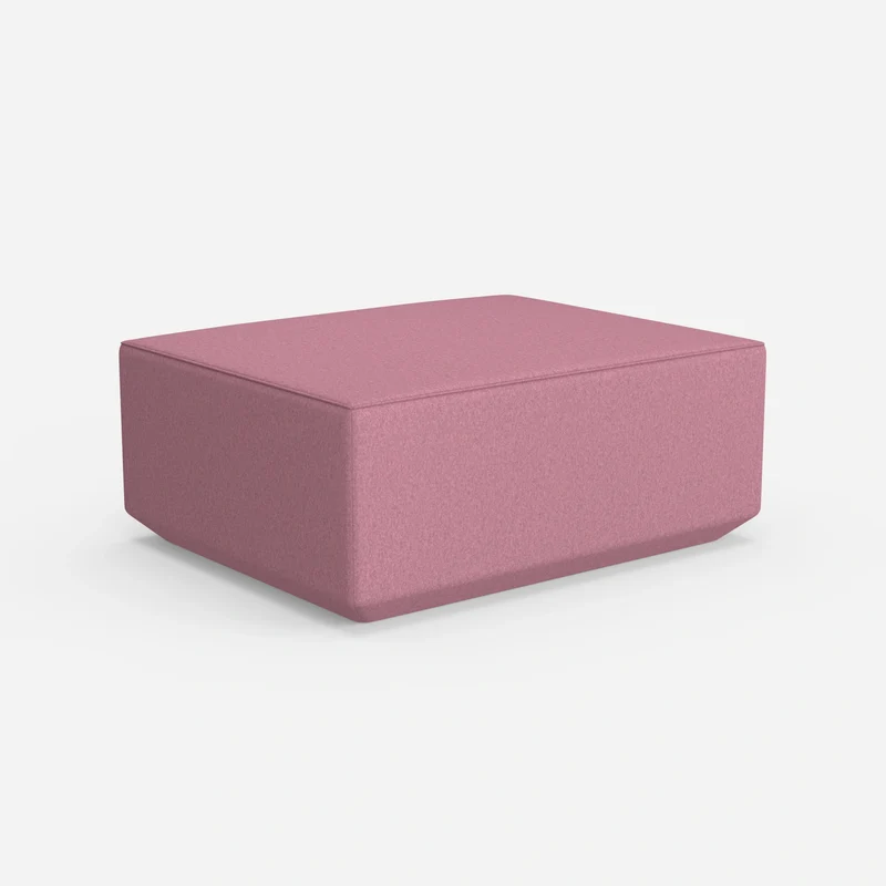 Moderner Pouf pink