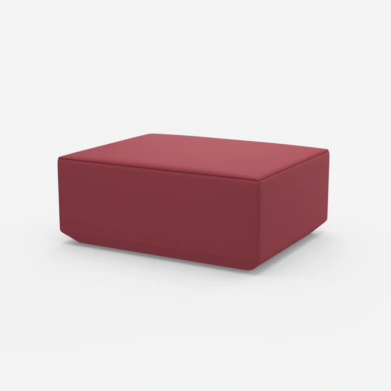 Moderner Pouf pink