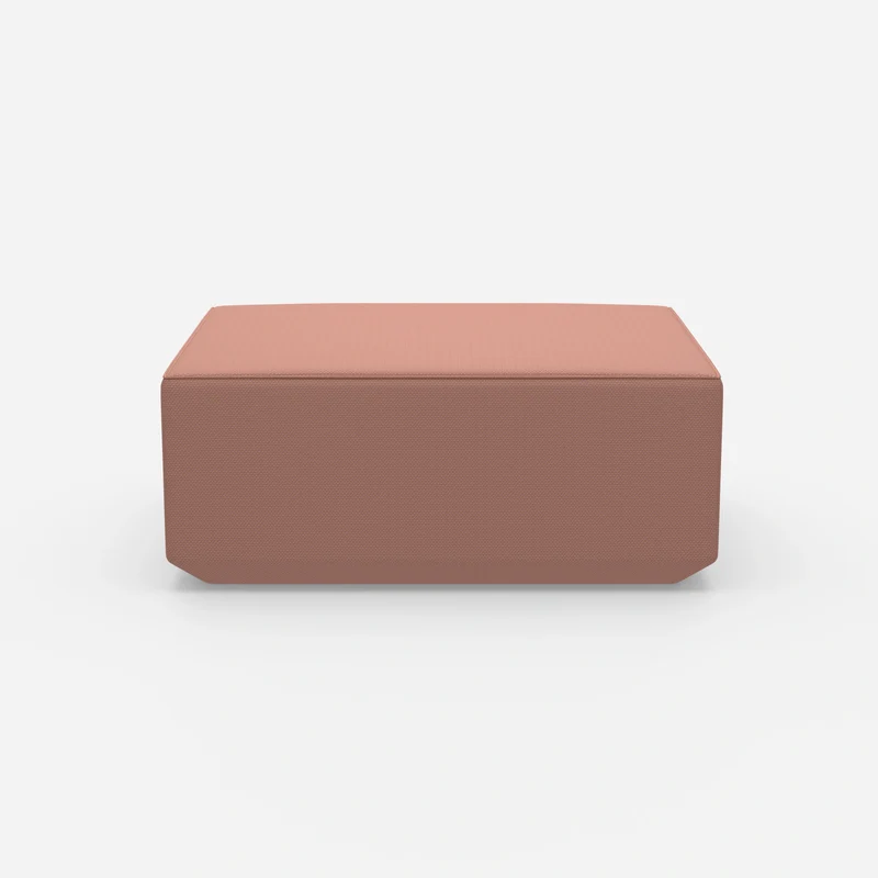 Moderner Pouf pink
