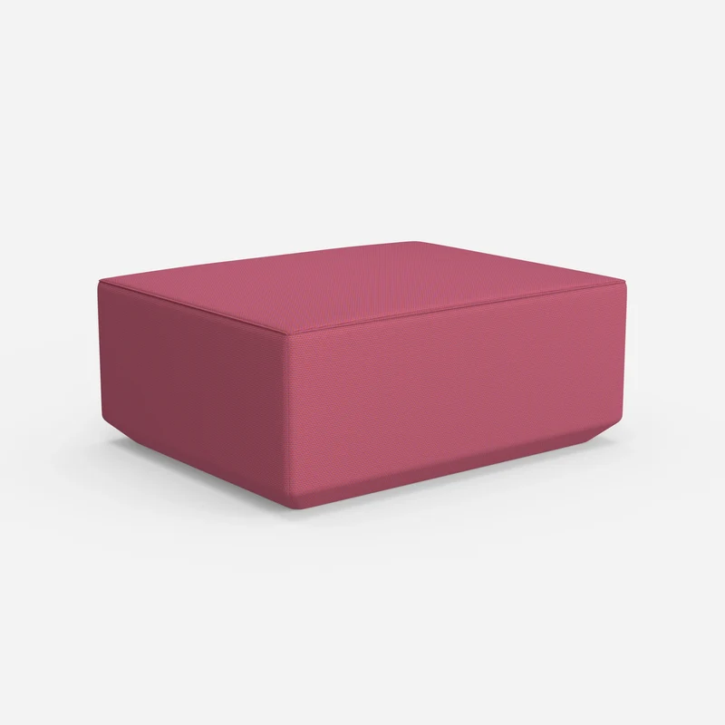Moderner Pouf pink