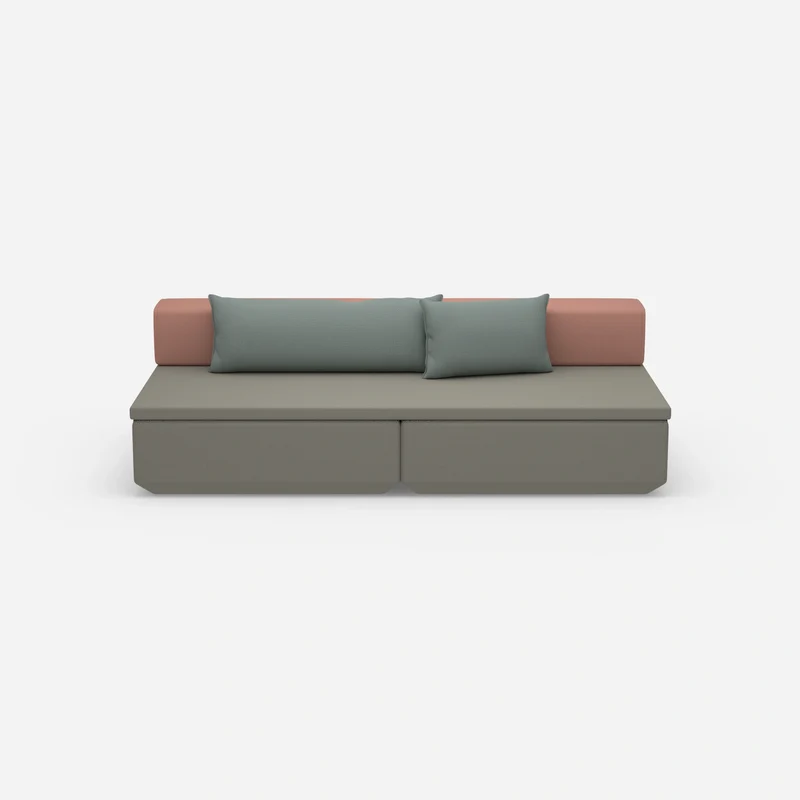 Couch klein mit Schlaffunktion