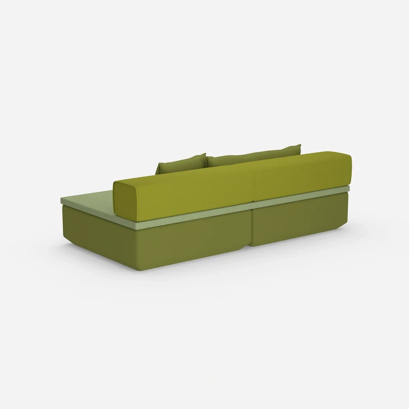 Couch klein mit Schlaffunktion