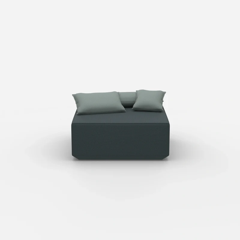 Sitzpouf petrol