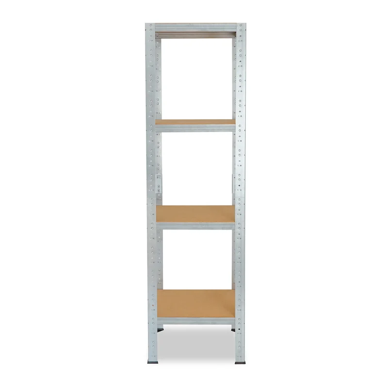 shelfplaza HOME Schwerlastregal 200x60x60 cm verzinkt mit 4 Böden