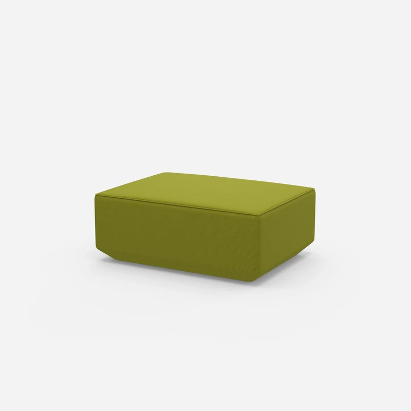 Pouf in Grün