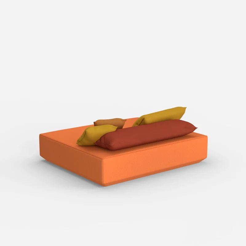 Großes Sitzpouf Modul