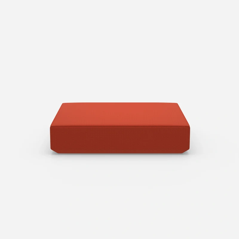 Großer moderner Pouf
