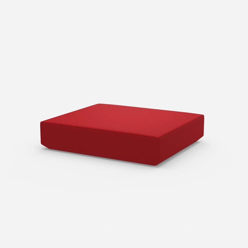 Großer moderner Pouf