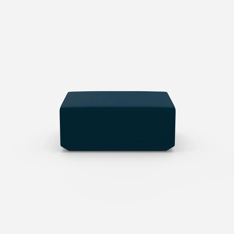 Pouf blau