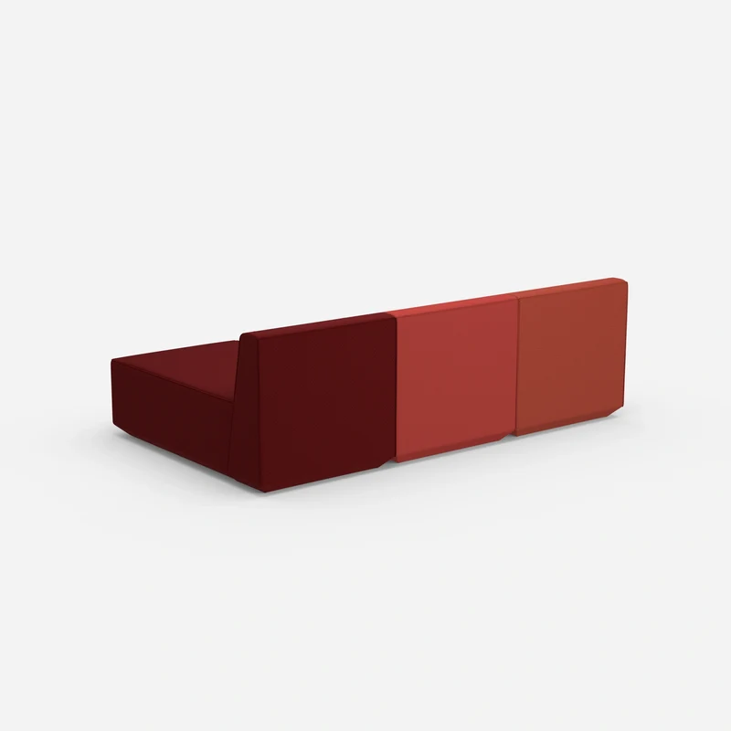 3er Sofa mit Recamiere