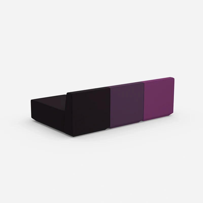 3er Sofa mit Recamiere