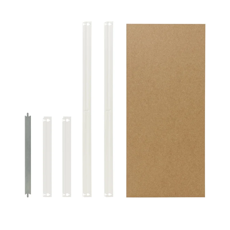 shelfplaza HOME Fachboden-Set 23x40 cm weiß