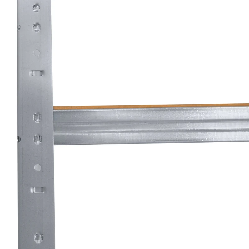 shelfplaza HOME Schwerlastregal 180x110x45 cm verzinkt mit 6 Böden