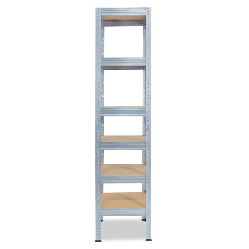 shelfplaza PRO Schwerlastregal 230x30x30 cm verzinkt mit 6 Böden