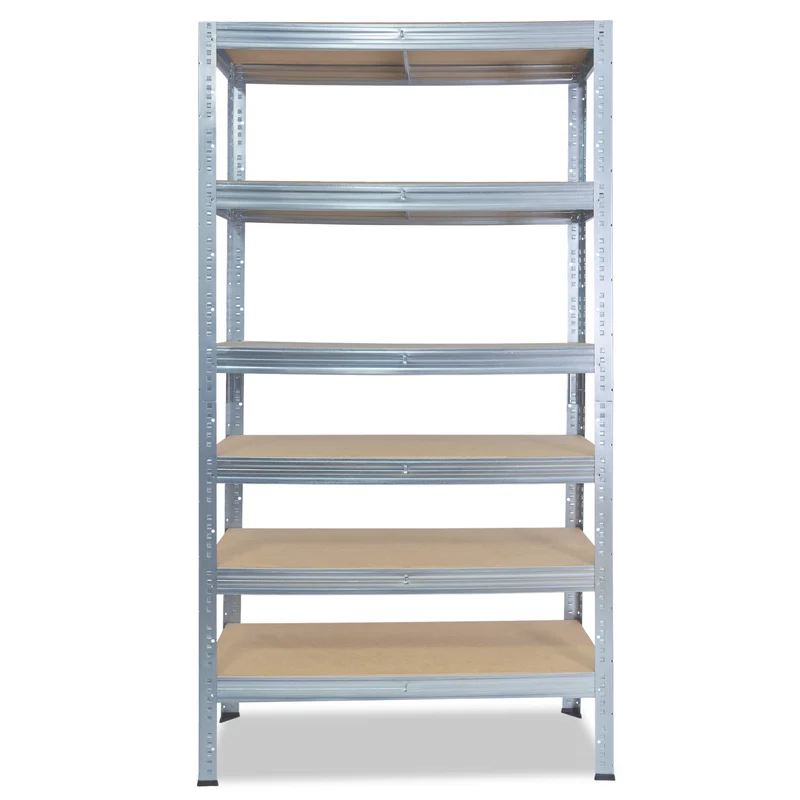 shelfplaza PRO Schwerlastregal 230x50x40 cm verzinkt mit 6 Böden