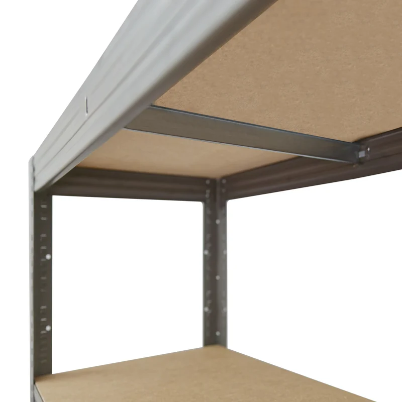 shelfplaza PRO Schwerlastregal 200x110x45 cm grau mit 5 Böden